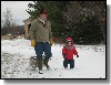 Playing in the Snow